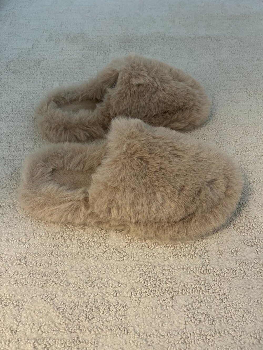 Fuzzy slippers